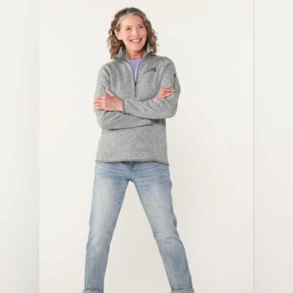 Womens Patagonia Better Sweater Quarter-Zip Fleece Pullover - Picture 5 of 13